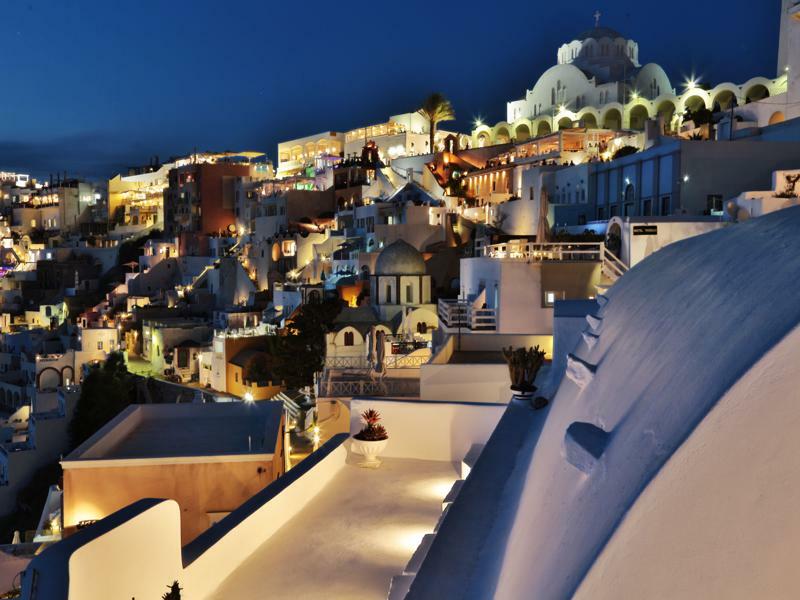 Trieris Villa & Suites Fíra Kültér fotó